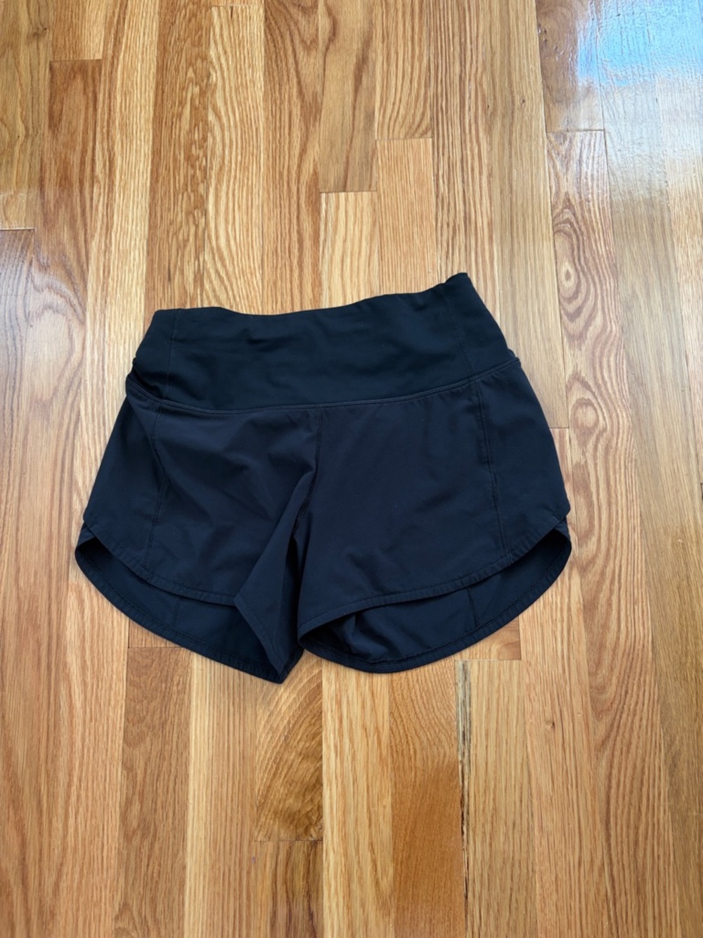 lululemon athletica Black Women's Run Shorts